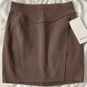 lululemon athletica Chocolate Pencil Skirt